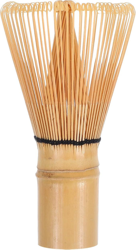 Matcha Whisk Traditional Japanese Tea Ceremony Tool Matcha Stirring Mixer with 80 Prongs for Home Tea Making Accessories
