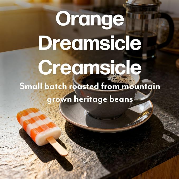 Maud's Orange Creamsicle Flavored Coffee Pods, 18 ct, Medium Roast Flavored Coffee in Single Serve Pods – 100% Arabica Beans, Compatible with Keurig K Cups Maker - Image 2