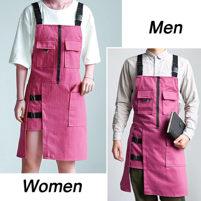 Apron – Split-Leg – Pro Barber, Tattoo, Hair Stylist, Barista, Bartender, Server Aprons - Image 4