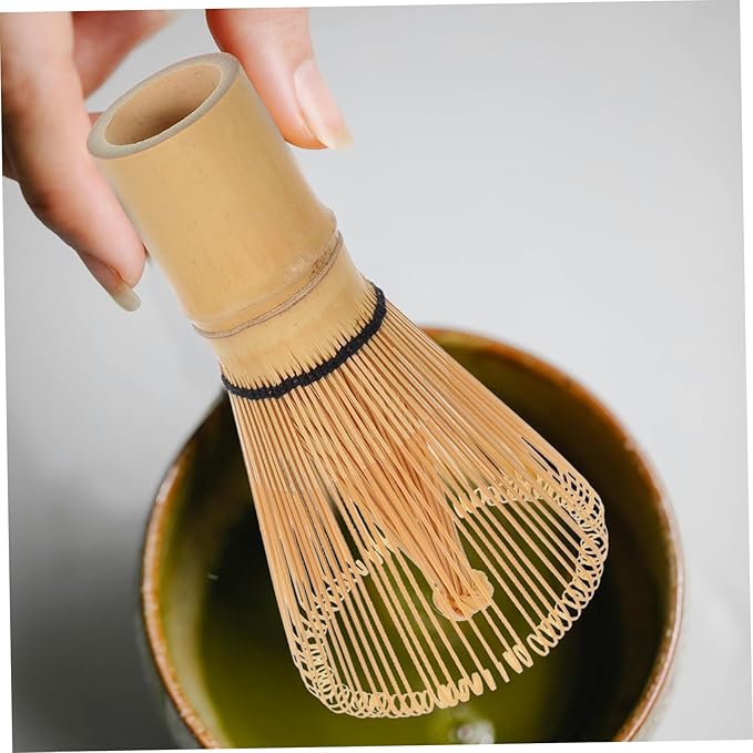 Cabilock Matcha Whisk Traditional Japanese Tool for Preparing Matcha Powder Versatile Stirrer and Mixer for Tea Ceremony