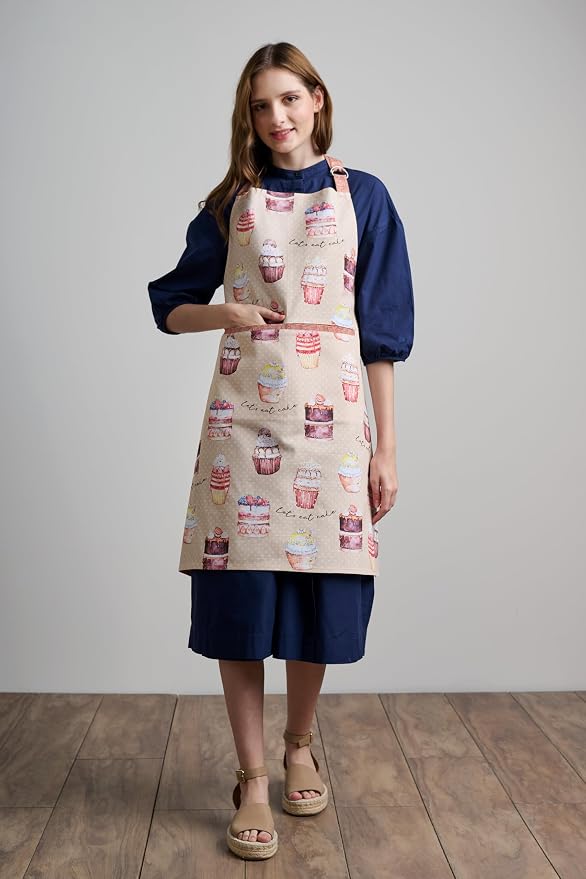 Maison d' Hermine 100% Cotton Apron for women with Pocket Kitchen Chef Apron for Men Cooking Mothers Day Gifts - Image 7