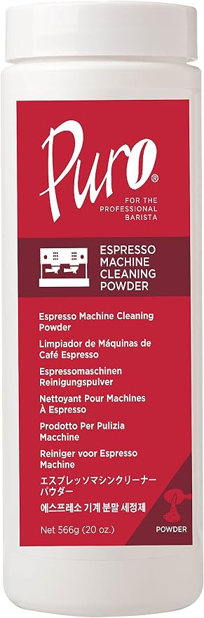 Puro Caff - 20 Ounce - Espresso Machine Cleaner Cleaning Powder Back Flush Espresso Machines Clean Airpots by Urnex
