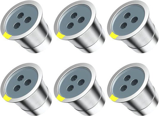 Stainless Steel Reusable K Cups Compatible for Ninja Coffee Maker,Upgrade 6 Pack K Cups Reusable Coffee Pods,Permanent Coffee Filters Fit for Ninja CFP201 CFP300 CFP400 (6 Pack)