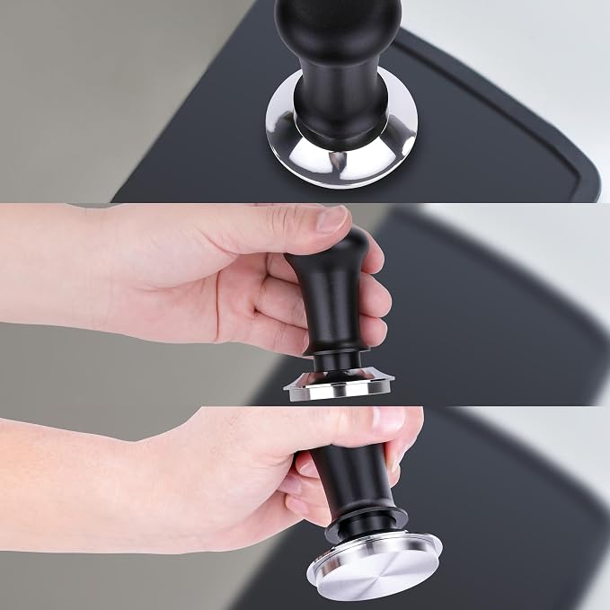 Apexstone Espresso Tamper 53mm Spring Loaded, Coffee Tamper Spring Loaded 53mm, Calibrated Espresso Tamper 53mm - Image 4