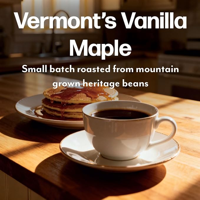 Maud's Maple Vanilla Flavored Coffee Pods, 18 ct, Medium Roast Flavored Coffee in Single Serve Pods – 100% Arabica Beans, Compatible with Keurig K Cups Maker - Image 2