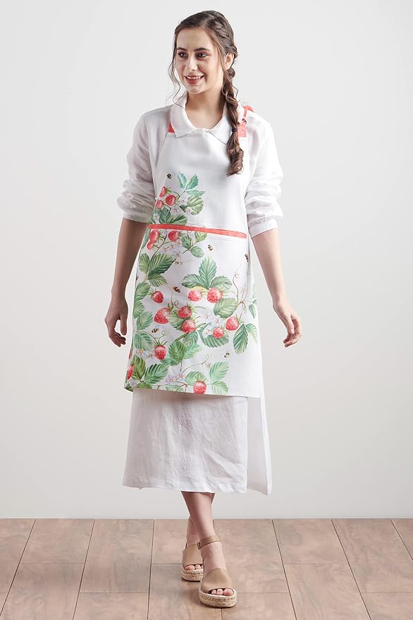 Maison d' Hermine 100% Cotton Apron for women with Pocket Kitchen Chef Apron for Men Cooking Mothers Day Gifts - Image 7