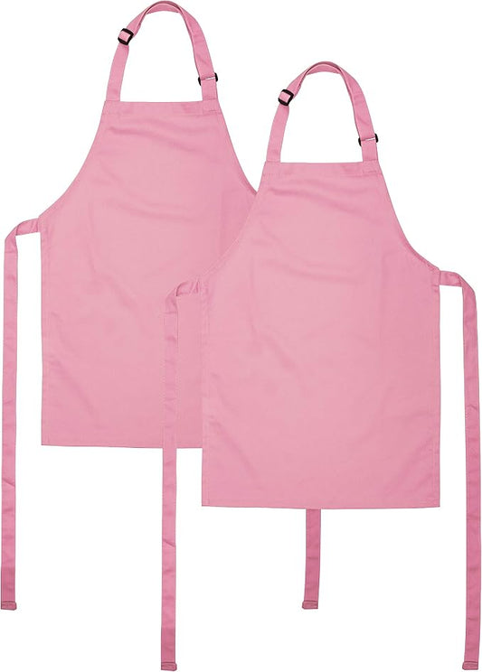 Kids Apron, Medium, 100% Cotton With An Adjustable Strap to fit All Ages by ONEOMI