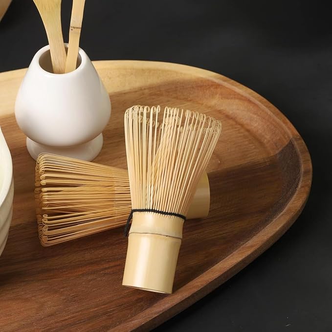 Bamboo Matcha Whisk Traditional Japanese Matcha Whisk Handcrafted Chasen for Matcha Powder Bamboo Whisk for Authentic Matcha Tea Ceremony Tea Preparation