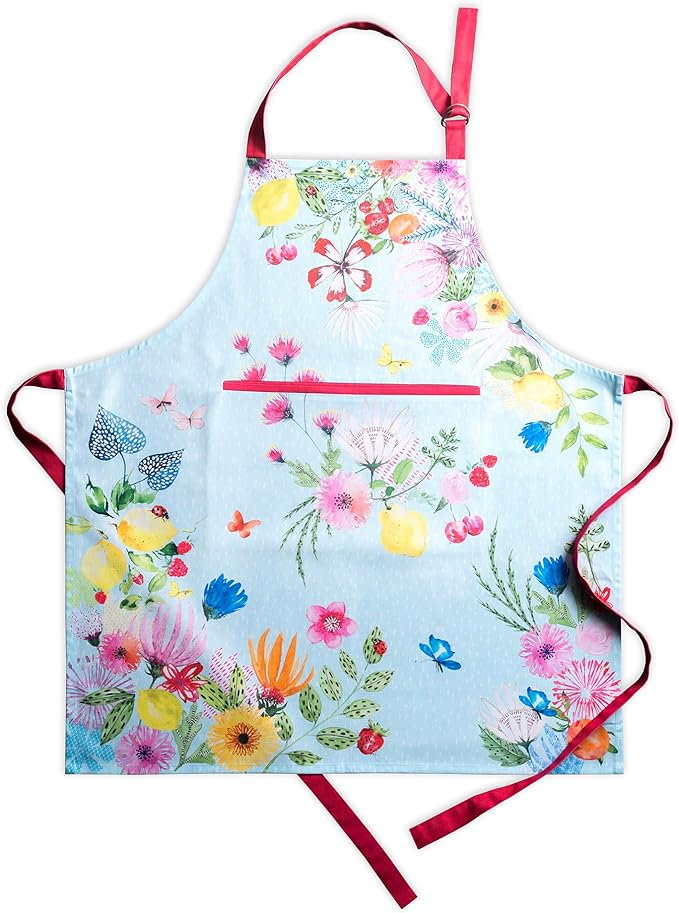 Maison d' Hermine 100% Cotton Apron for women with Pocket Kitchen Chef Apron for Men Cooking Mothers Day Gifts by MaisondHermine