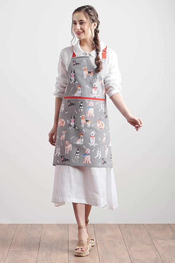 Maison d' Hermine 100% Cotton Apron for women with Pocket Kitchen Chef Apron for Men Cooking Mothers Day Gifts - Image 7