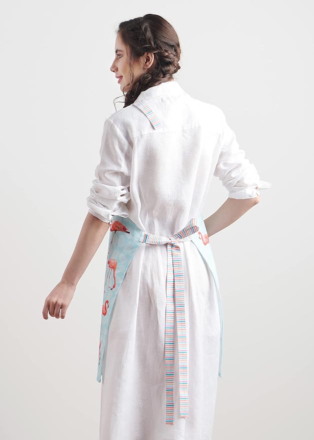 Maison d' Hermine 100% Cotton Apron for women with Pocket Kitchen Chef Apron for Men Cooking Mothers Day Gifts - Image 8