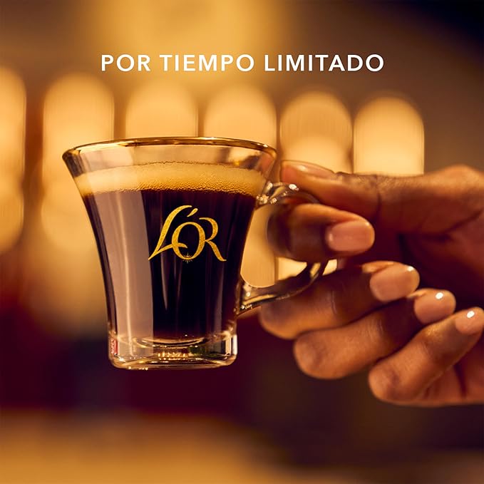 L'OR Espresso Capsules, 10 Count Caramel, Single-Serve Aluminum Coffee Capsules Compatible with the L'OR BARISTA System & *Nespresso Original Machines, 10 Count (Pack of 1)