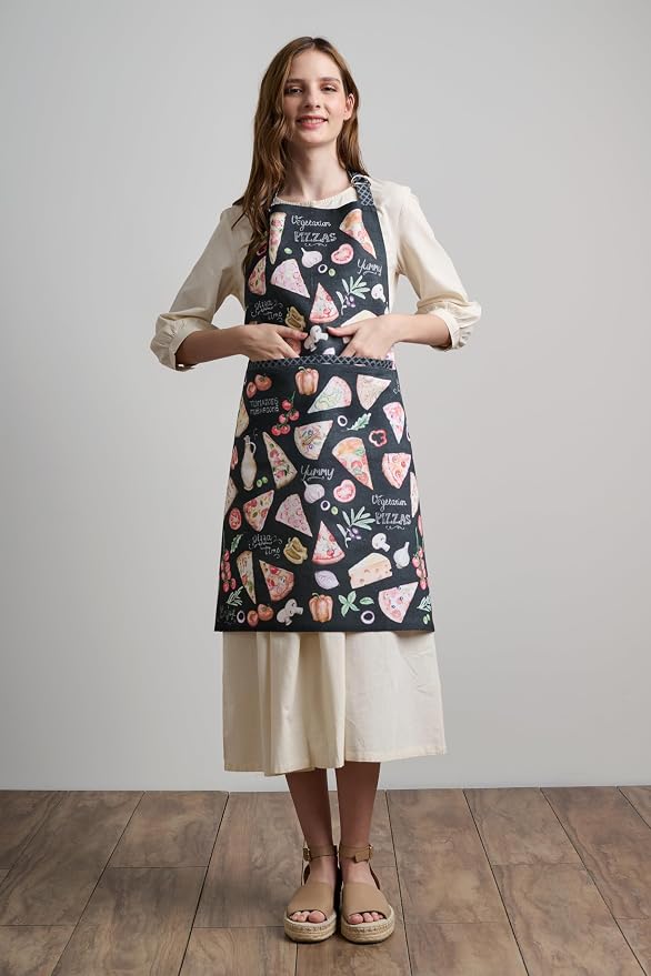 Maison d' Hermine 100% Cotton Apron for women with Pocket Kitchen Chef Apron for Men Cooking Mothers Day Gifts - Image 7