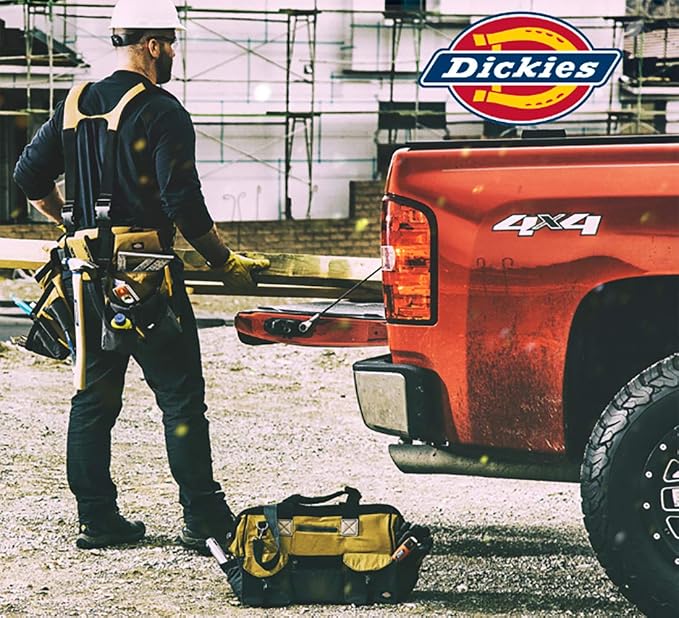 Dickies 2-Pocket Canvas Work Waist Apron, Suitable for Woodworkers, Artists, and Other Craftspeople - Image 4
