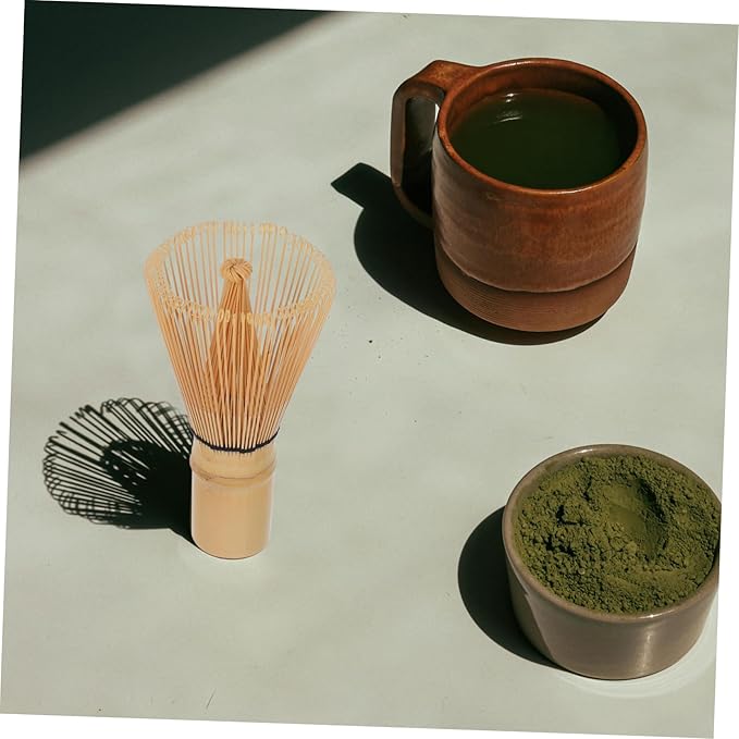 Unomor 80pieces Traditional Japanese Matcha Whisk Bamboo Chasen for Authentic Tea Ceremony Smooth Finish Easy to Clean Versatile Stirrer for Matcha and Tea Preparation