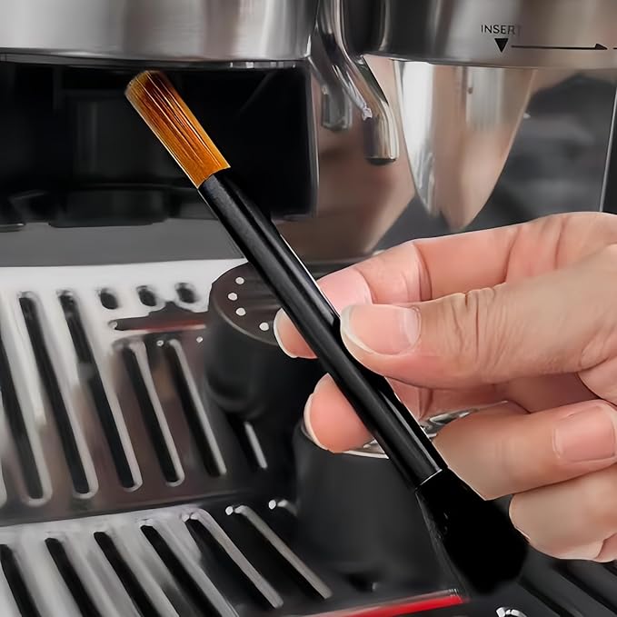4 PCS Coffee Grinder Cleaning Brush, Espresso Brush Accessories Machine Cleaning Brush for Barista and Home Kitchen