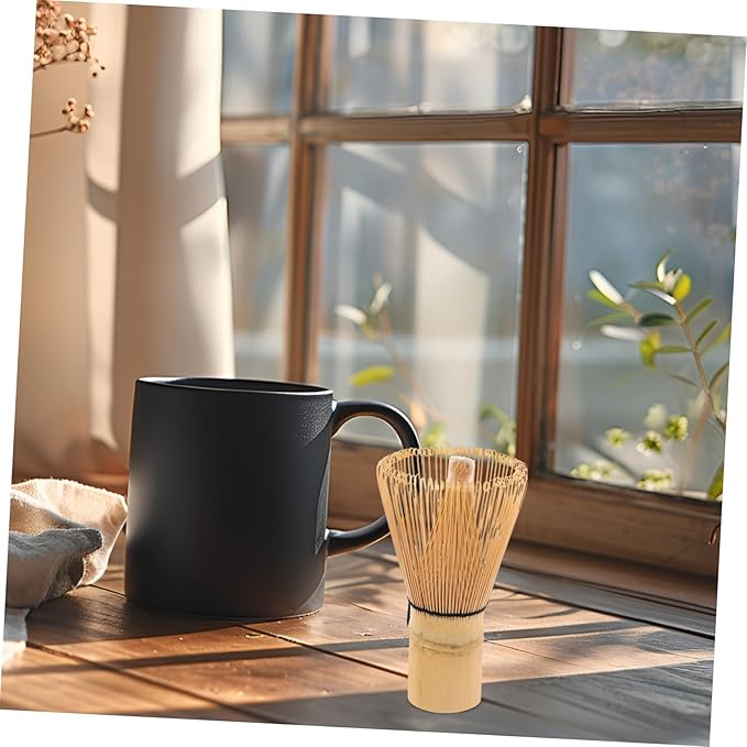 120pieces Bamboo Matcha Whisk Traditional Japanese Tea Ceremony Chasen for Smooth Mixing Ergonomic Handle for Ceremonial and Everyday Use Tines for Optimal Whisking