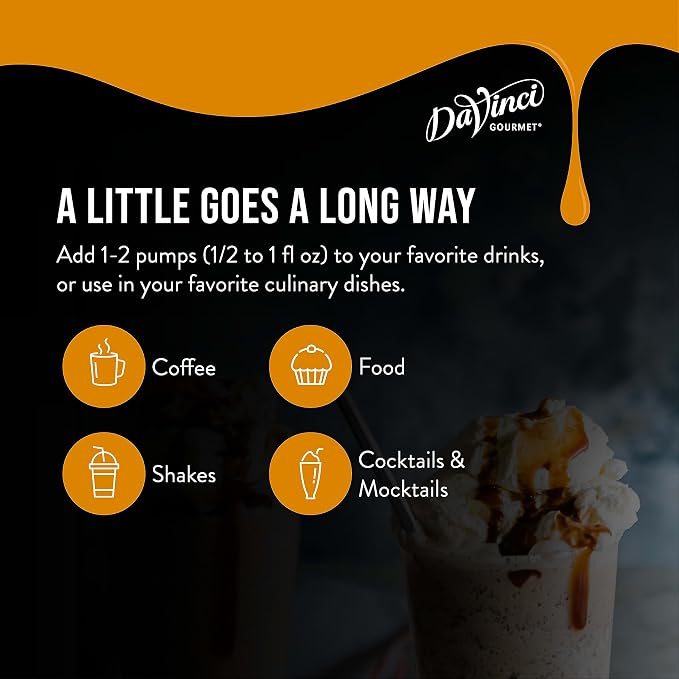 DaVinci Gourmet Sugar Free Chocolate Sauce, 64 Fluid Ounces (Pack of 1) - Image 9