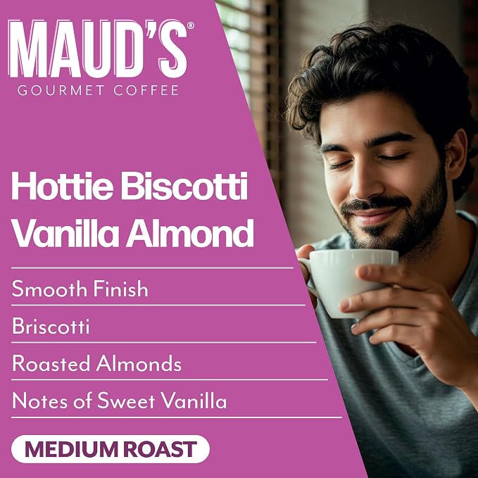 Maud’s Orange Creamsicle, Jamaican Rum Yum, Almost Biscotti & Oatmeal Cookie Flavored Coffee Pods Variety Pack, 72 ct, Medium Roast Single Serve Pods – 100% Arabica Coffee, Compatible with Keurig K Cups Maker - Image 6