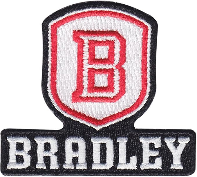 Tervis Bradley University Braves B Tumbler with Emblem and Red Lid 16oz Mug, Clear