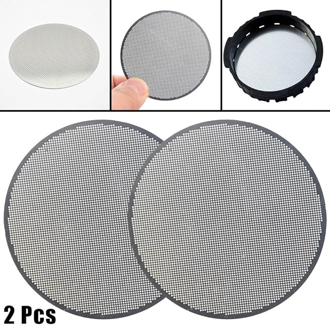 2Pcs Reusable Stainless Steel Filter, Elevate Your Coffee Game With Reusable Stainless Steel Filters For Aeropress, Unleash The Flavor