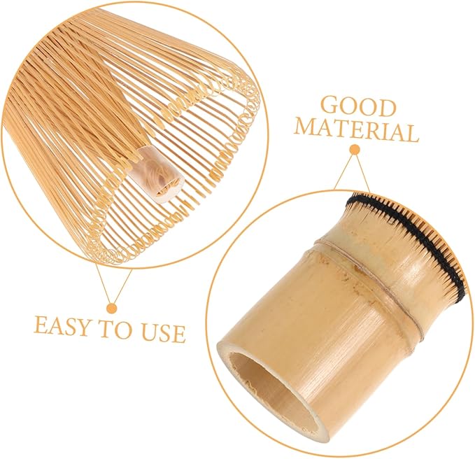 120pieces Traditional Japanese Matcha Whisk Bamboo Chasen for Tea Ceremonies Natural Bamboo Matcha Mixer for Smooth Mixing and Authentic Preparation for Tea Enthusiasts and Daily