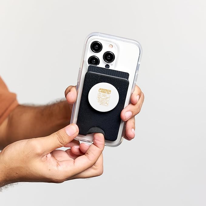 Kawaii Coffee Brewing Characters Shirts AeroPress Addicts PopSockets PopWallet for MagSafe