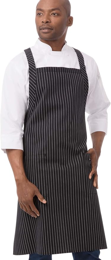 Chef Works Unisex Cross-Back Bib Apron by ChefWorks