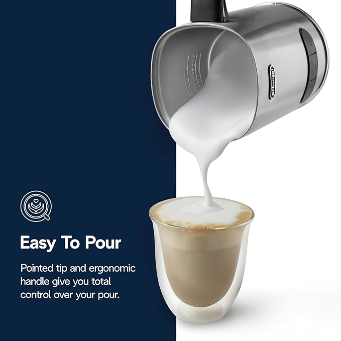 De'Longhi LatteMix Cold and Hot Frother for Dairy and Plant-based Milk