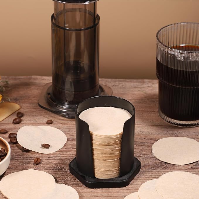 1000 Pcs Unbleached Coffee Filters Unbleached Coffee Filter Paper Round Coffee Maker Filters Compatible with Coffee Tea Filters