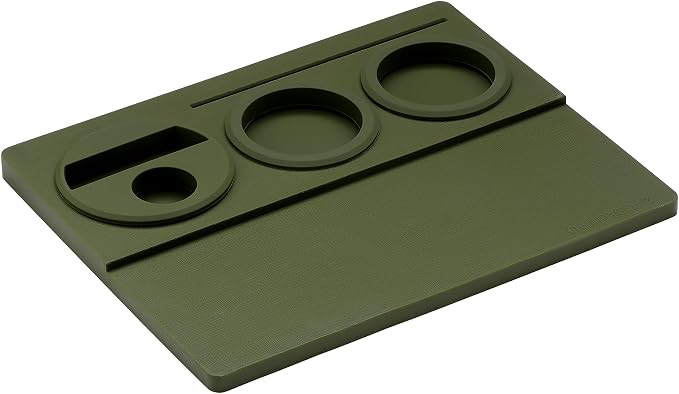 Normcore Espresso Tamping Mat, Silicone Tamper Mat, Espresso Accessories Tool for Baristas, Food Grade Non-Slip Silicone, 9.5 Inch x 7.5 Inch, Dark Green - Image 2