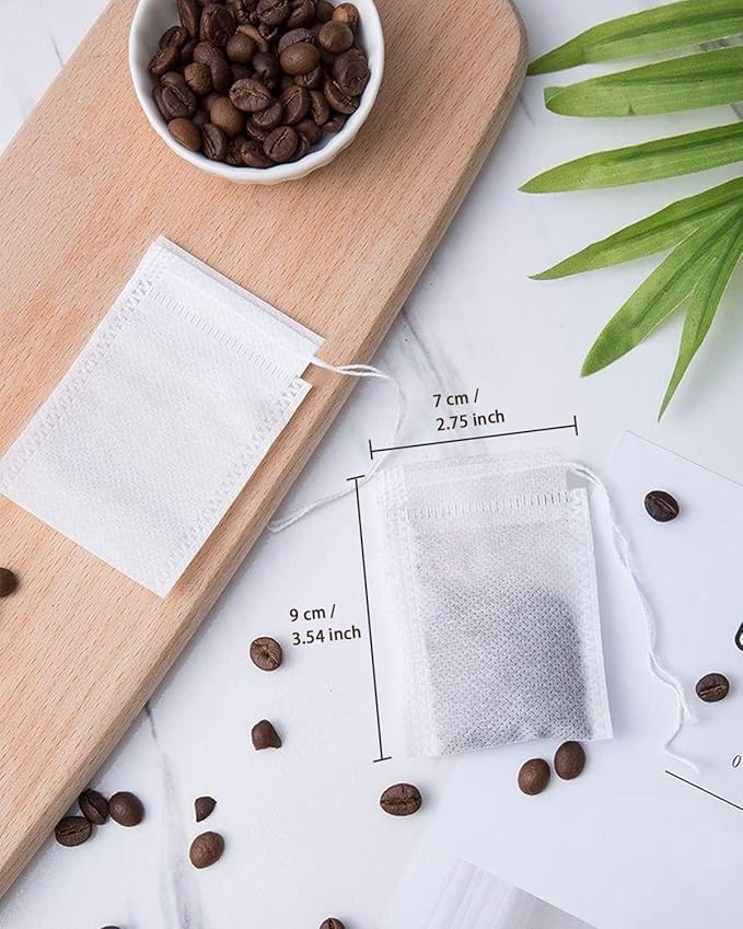 1000pcs Disposable Tea Bags for Loose Leaf Tea, Disposable Small Mesh Bags for Cooking, Loose Tea, Coffee, Spice, Herbs