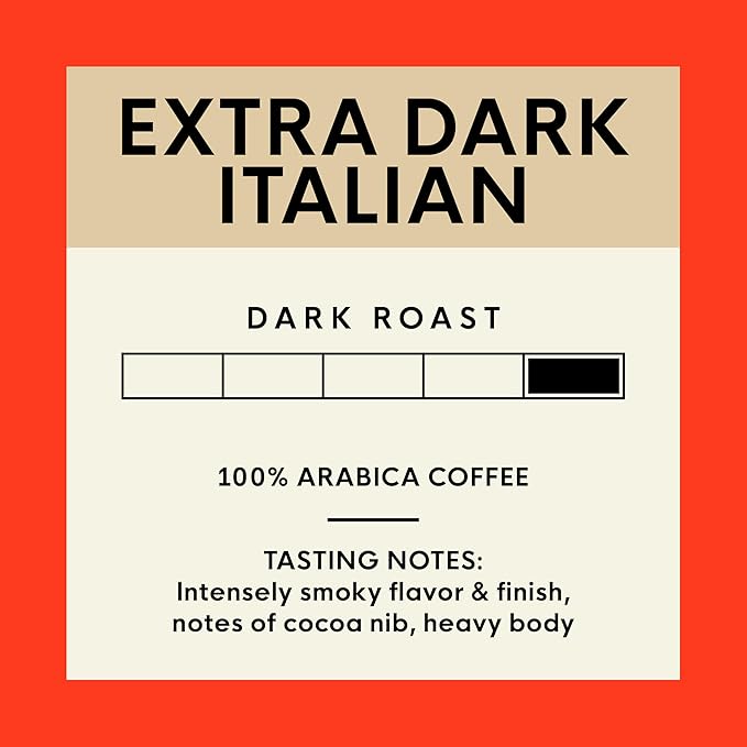 San Francisco Bay Compostable Coffee Pods - Extra Dark Italian (80 Ct) K Cup Compatible including Keurig 2.0, Dark Roast
