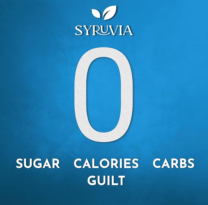 Syruvia Sugar Free Coffee Syrup, Caramel Flavored Syrup for Drinks, Lattes, and Desserts – 25.4 fl oz, With Pump - Image 6