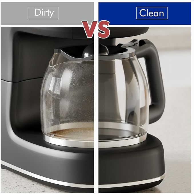 Coffee Machine Cleaner Descaler Tablets - 1 Years Supply, Fast-Acting Formula Compatible With Nespresso, Keurig, Ninja, Delonghi, Miele, Removes Limescale from Espresso & Drip Coffee Machines - Image 3