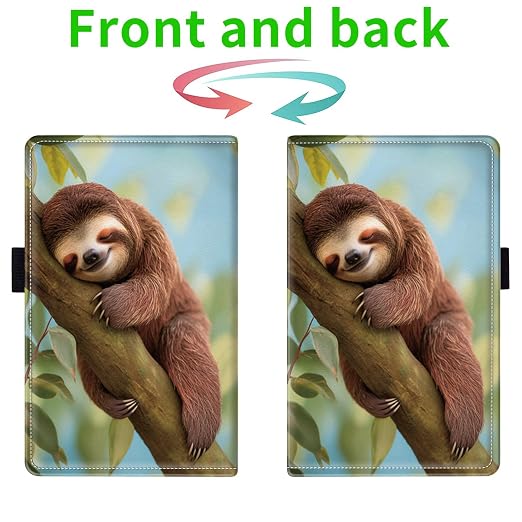 Server Books for Waitress, with 7 Large Pockets, Waiter Serving Book, Waitstaff Server Order Pads, Cute PU Leather Server Book with Pen Holder Fit Server Apron, Sea Turtle - Image 2