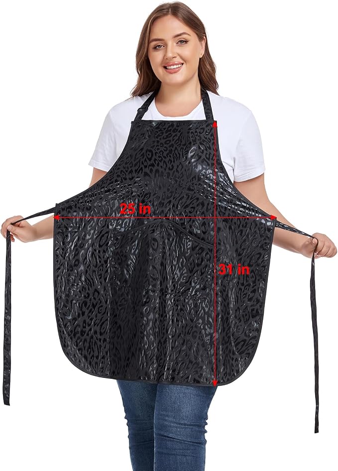 PERFEHAIR Hair Stylist Apron for Women | Lightweight, Hair & Water Repellent with Pockets | Adjustable for All-Day Comfort - Image 3