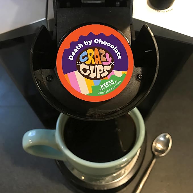 Flavored Decaf Coffee Pods Variety Package,Great Mix of Decaffeinated Coffee Pods Compatible with all Keurig K Cups Brewers,Bulk Pack,(Pack of 80)
