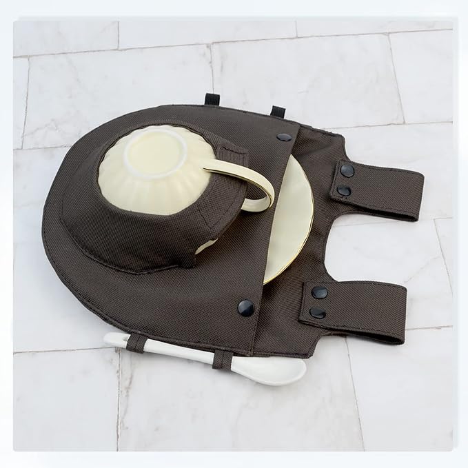 Steampunk Teacup Holster Tea Dueling Holster Tea Cup Saucers Holder for Tea Duelling and Conventions