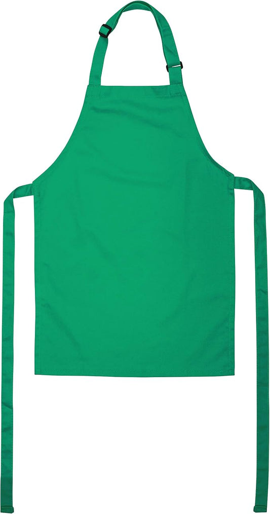 Kids Apron, Medium, 100% Cotton With An Adjustable Strap to fit All Ages by ONEOMI