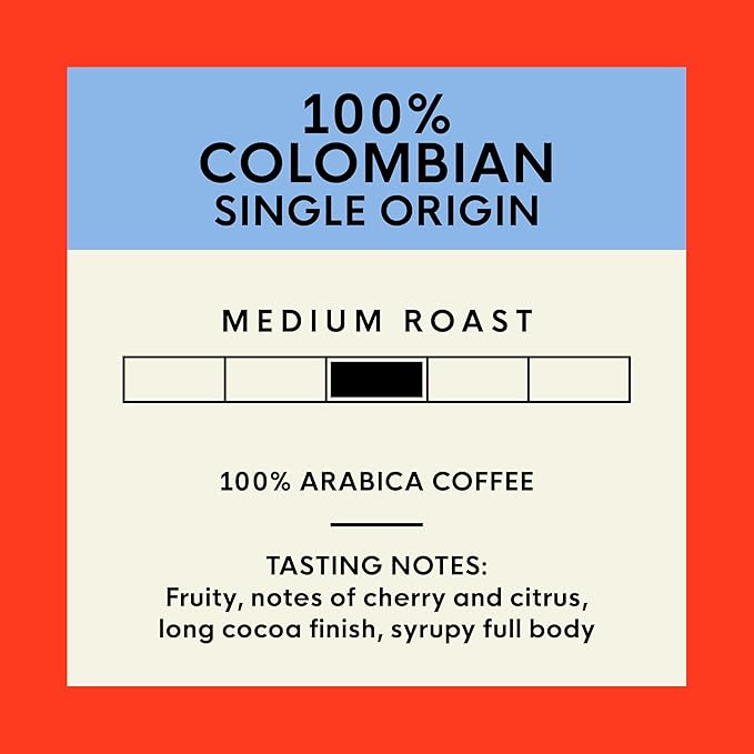 San Francisco Bay Compostable Coffee Pods - 100% Colombian (36 Ct) K Cup Compatible including Keurig 2.0, Medium Roast
