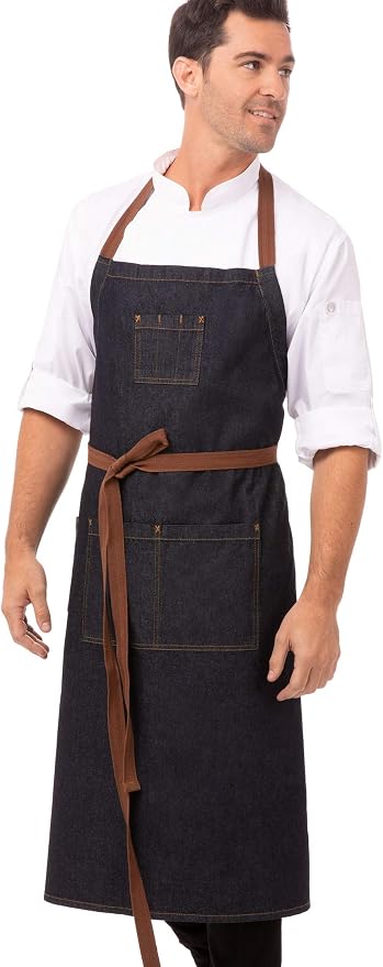 Chef Works Unisex Memphis Chefs Bib Apron by ChefWorks