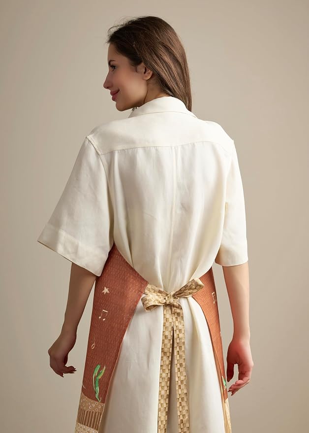 Maison d' Hermine 100% Cotton Apron for women with Pocket Kitchen Chef Apron for Men Cooking Mothers Day Gifts - Image 8