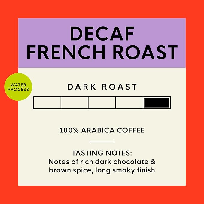 San Francisco Bay Compostable Coffee Pods - DECAF French Roast (120 Ct) K Cup Compatible including Keurig 2.0, Dark Roast, Swiss Water Processed