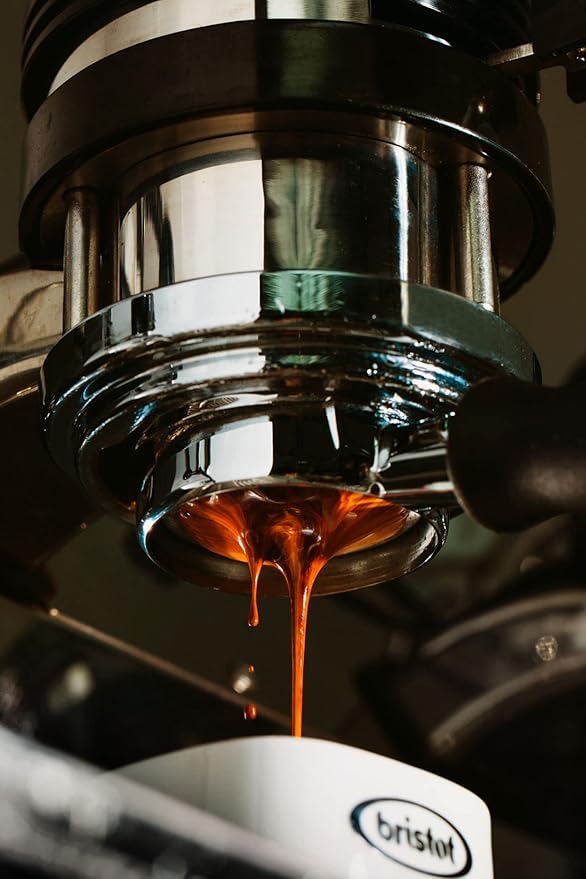 Bristot Wellcoffee Dewaxed – Low-Acid Italian Ground Espresso – Medium Roast Coffee for Moka Pot, French Press & Pour Over – 7.05 oz (200g)