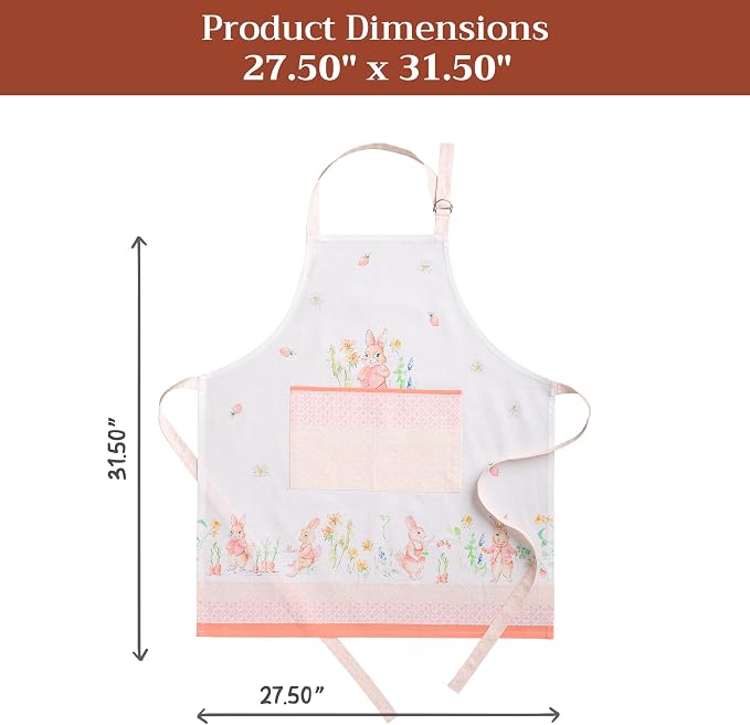 Maison d' Hermine 100% Cotton Apron for women with Pocket Kitchen Chef Apron for Men Cooking Mothers Day Gifts - Image 7