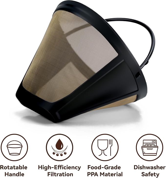 Reusable Coffee Pods compatible with Ninja Coffee Maker-Only Fits 3-Hole Needle Machines, Not for 1-Hole Models，3 Pack Reusable K Cups Pods and 2 Pack Reusable Filter Not for Ninja CFP101 Ninja PB051