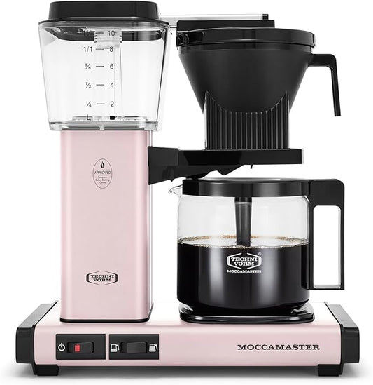 Technivorm Moccamaster 53635 KBGV Select 10-Cup Coffee Maker Cherry Blossom, 40 Ounce, 1.25l