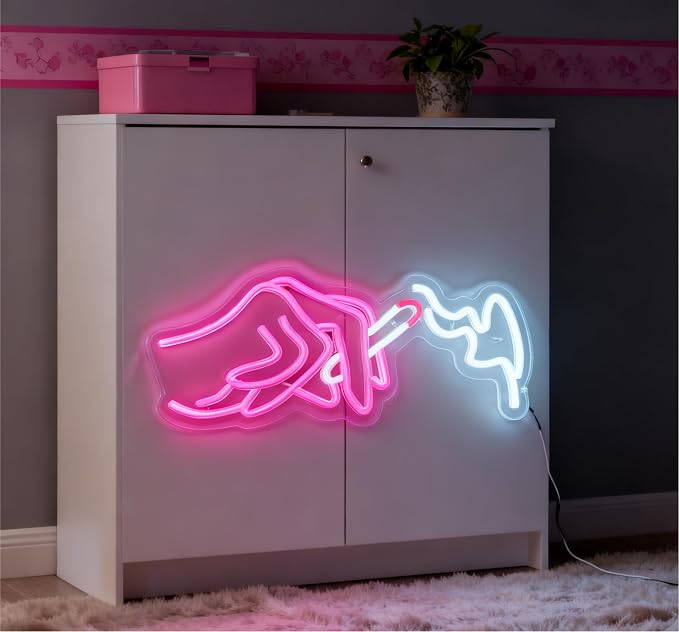 Led Neon Sign, Light Up Sign, USB Powered Decorative Neon Light for Bedroom Living Room Man Cave Home Space Wall Table Decor, 16.3 x 7.1 In - Image 7