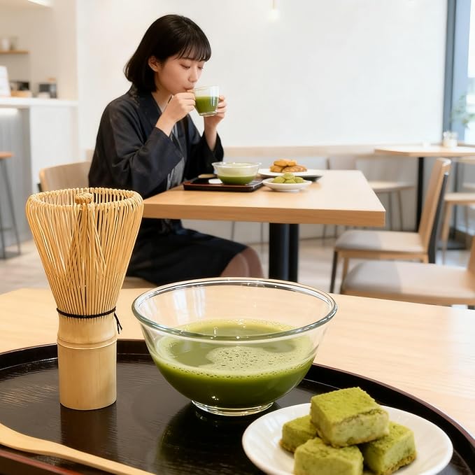 Matcha Whisk Traditional Chasen Bamboo Matcha Wisk for Japanese Tea Ceremony